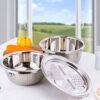 3-in-1 Stainless Steel Basin Set