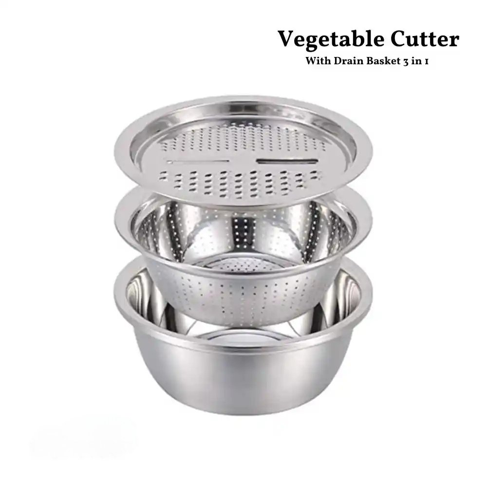 3-in-1 Stainless Steel Basin Set - Image 3