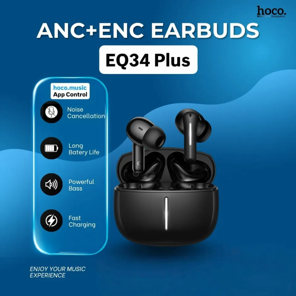 HOCO EQ34 Plus ANC+ENC Earbuds