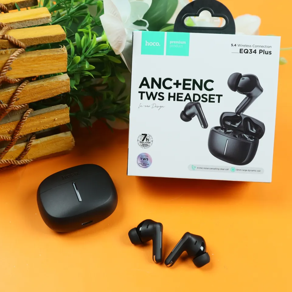 HOCO EQ34 Plus ANC+ENC Earbuds - Image 4