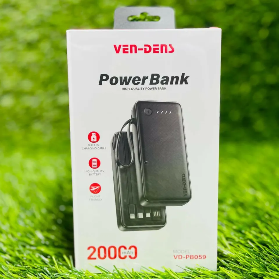 Ven-Dens 20000mAh Power Bank - Image 4