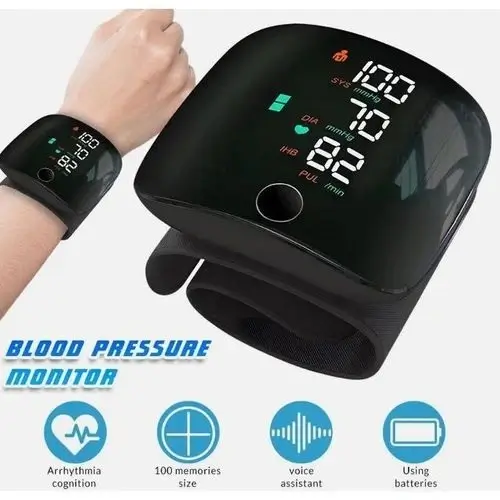 Touch Screen Digital Wrist BP Machine